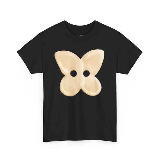 From Struggle, Wings Emerge Cute Aesthetic Short Sleeve Shirt | Yellow Butterfly