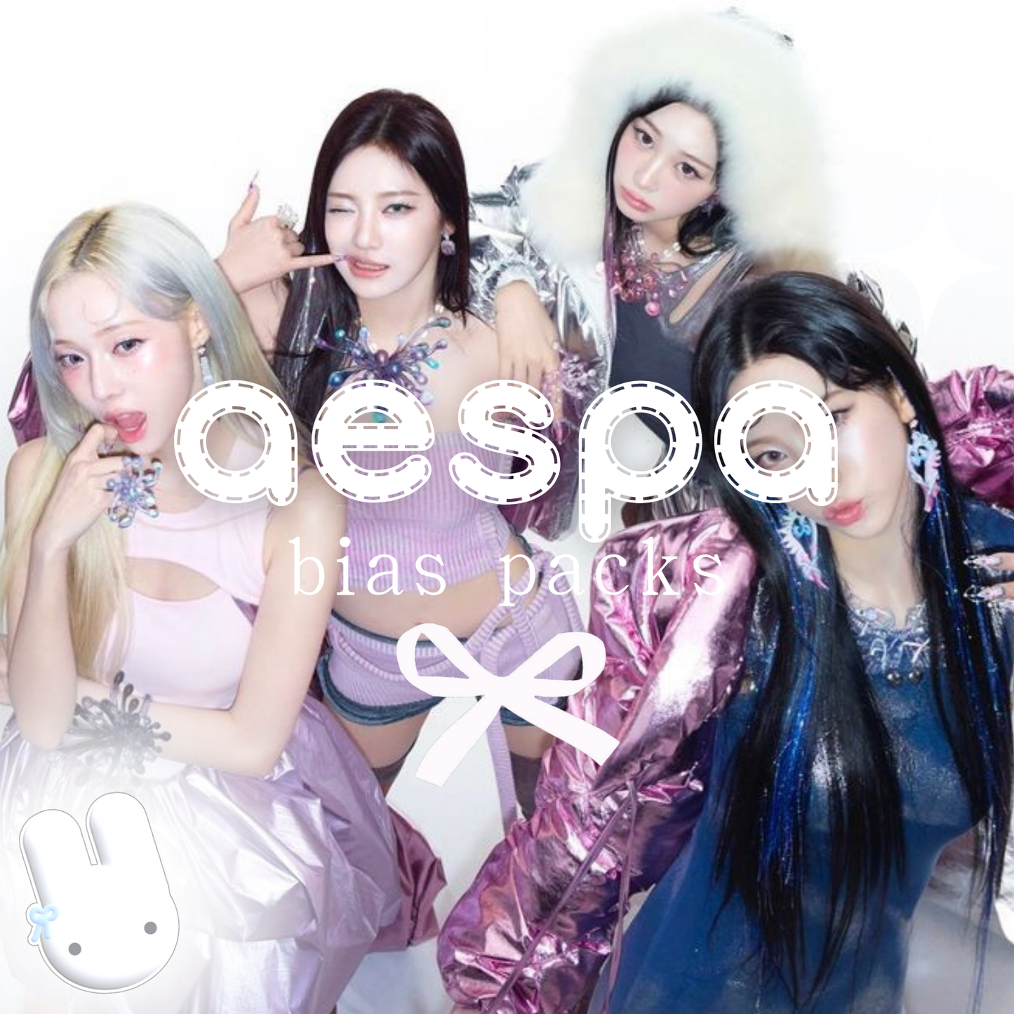 Are you a MY or simply adore Aespa? Our exclusive Aespa bias pack is crafted with high-quality items dedicated to your favorite member. Includes photocards, lomocards, stickers, hand-drawn art, and more!