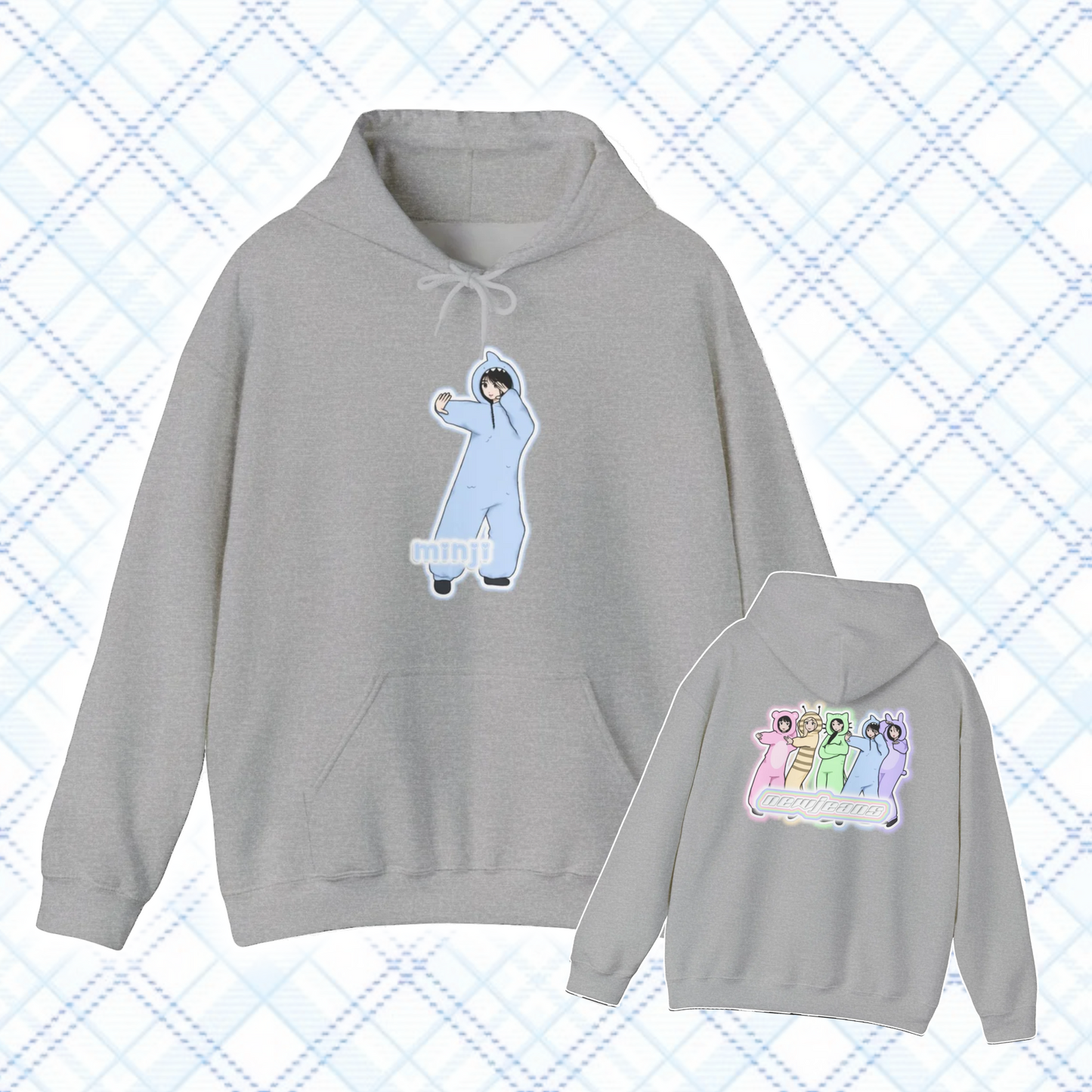 NewJeans Hoodie Sweatshirt | Pajama Party Minji