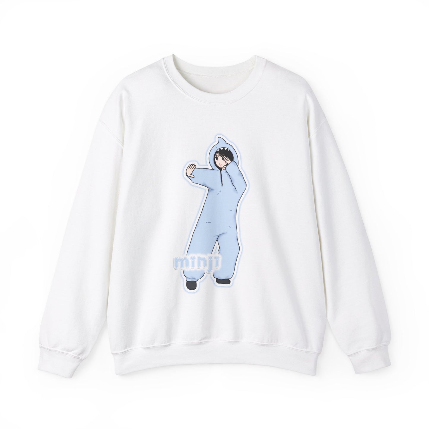 NewJeans Premium Crewneck Sweater | Pajama Party Minji