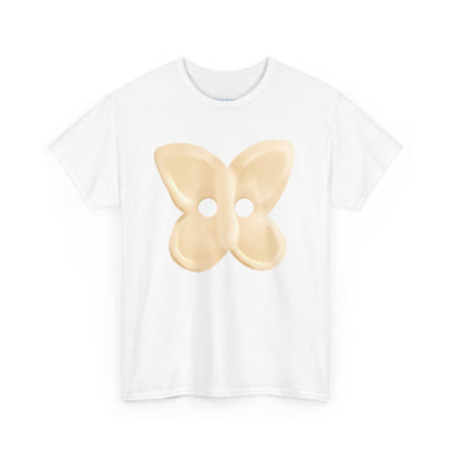 From Struggle, Wings Emerge Cute Aesthetic Short Sleeve Shirt | Yellow Butterfly