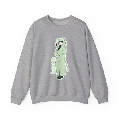 NJ Haerin Inspired Fanmade Crewneck Sweatshirt
