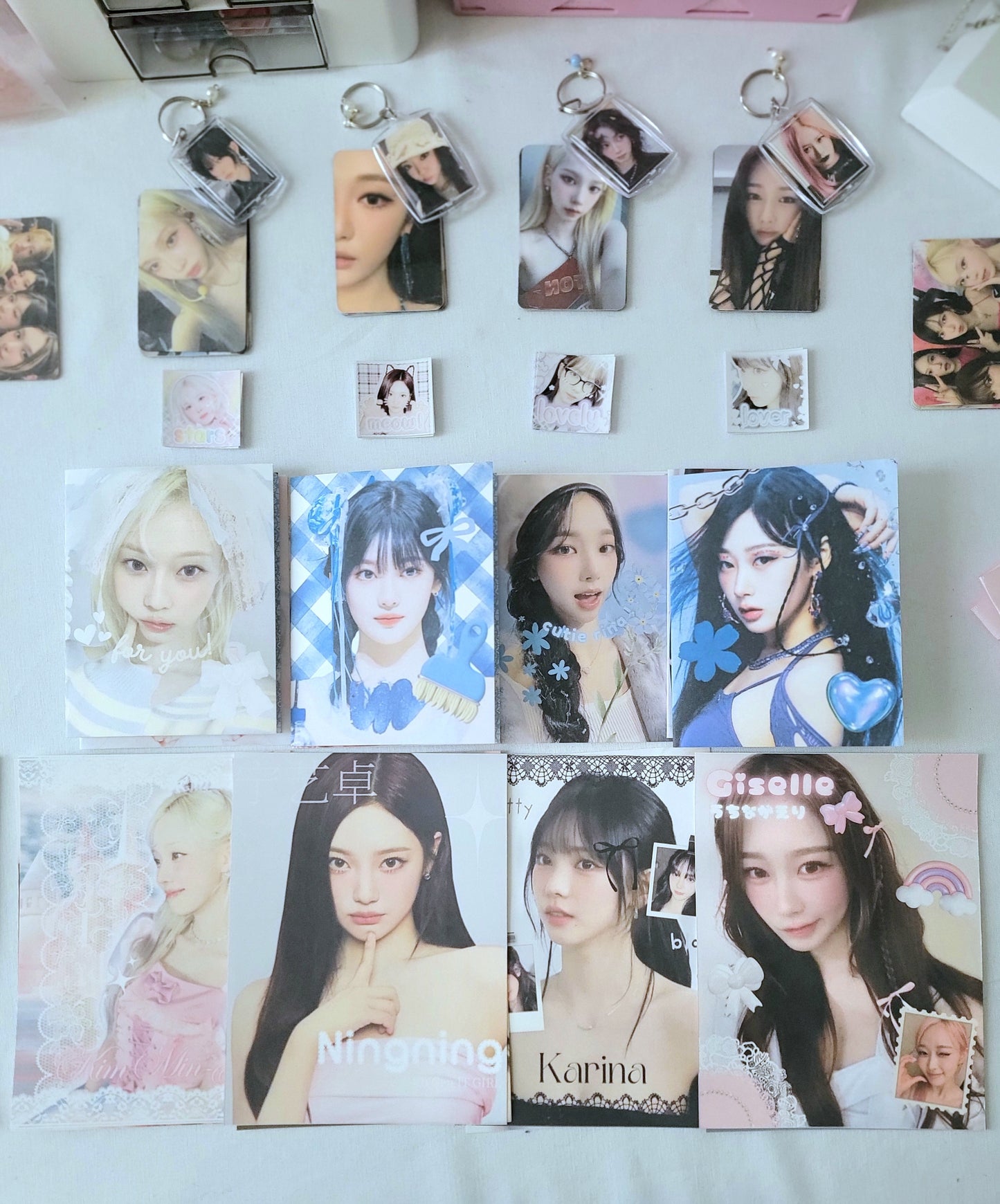 Are you a MY or simply adore Aespa? Our exclusive Aespa bundle pack is crafted with high-quality items dedicated to all members of the group. Includes photocards, lomocards, stickers, hand-drawn art, and more! Choose your size.