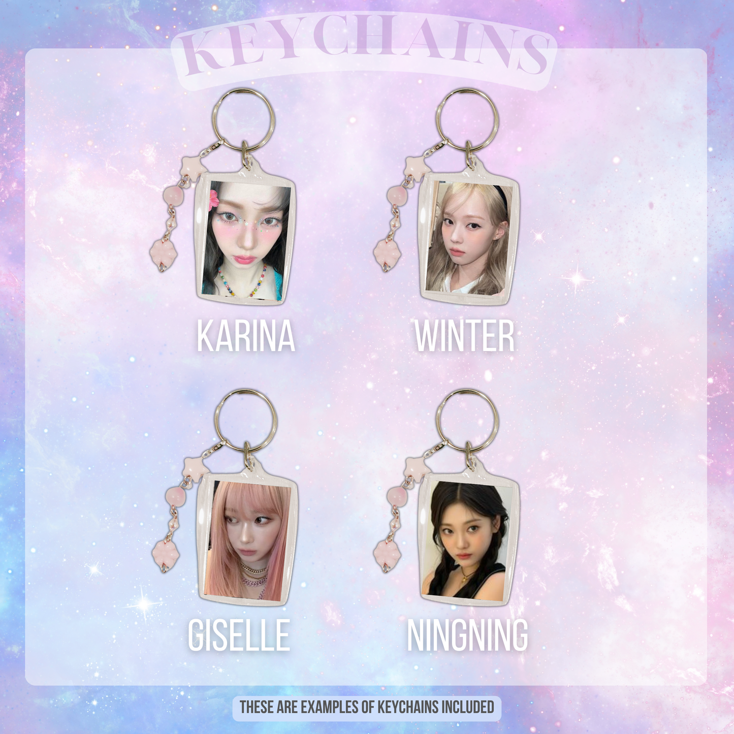 Fanmade Aespa merch bundle inspired by metaverse digital concepts