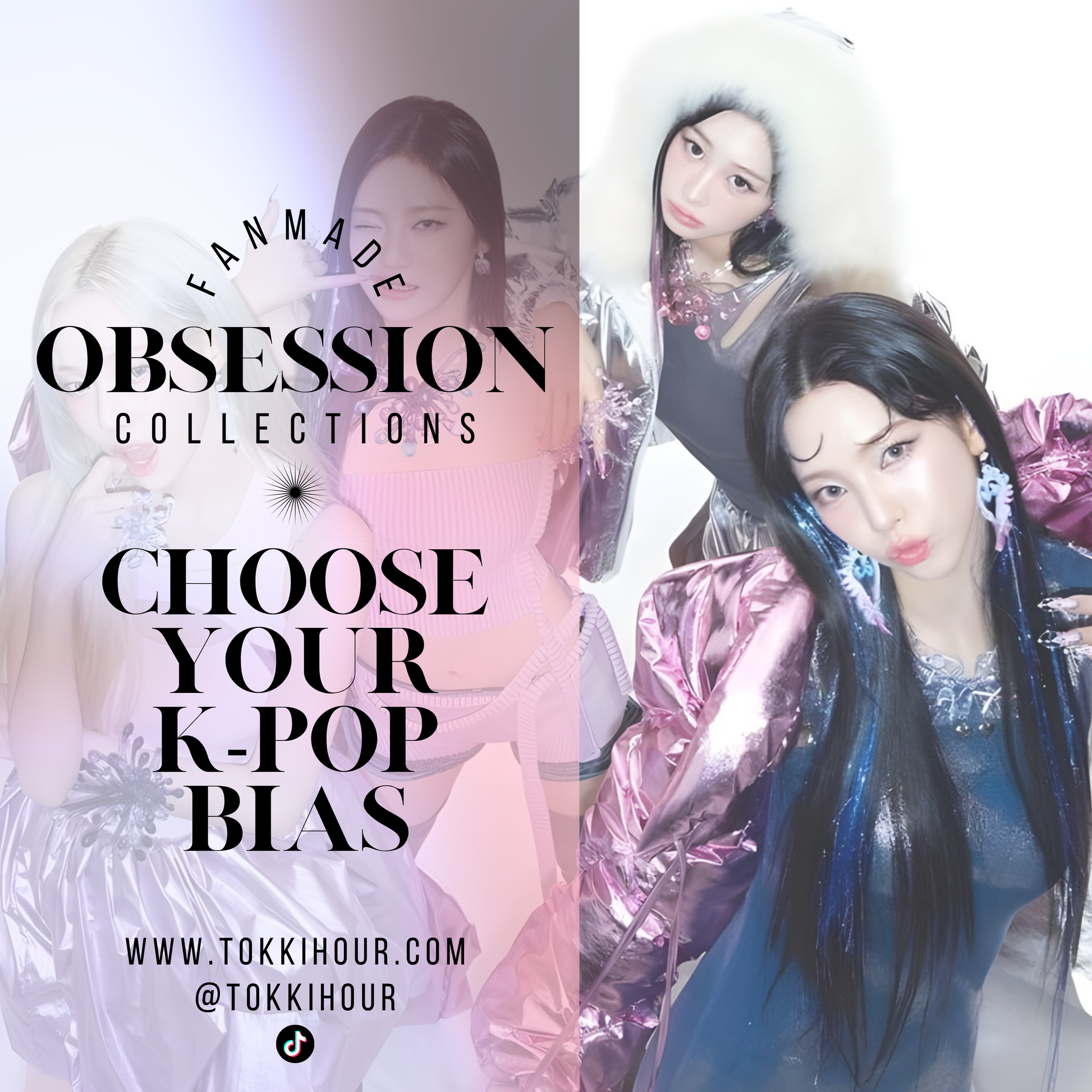 Fanmade Aespa merch bundle inspired by metaverse digital concepts