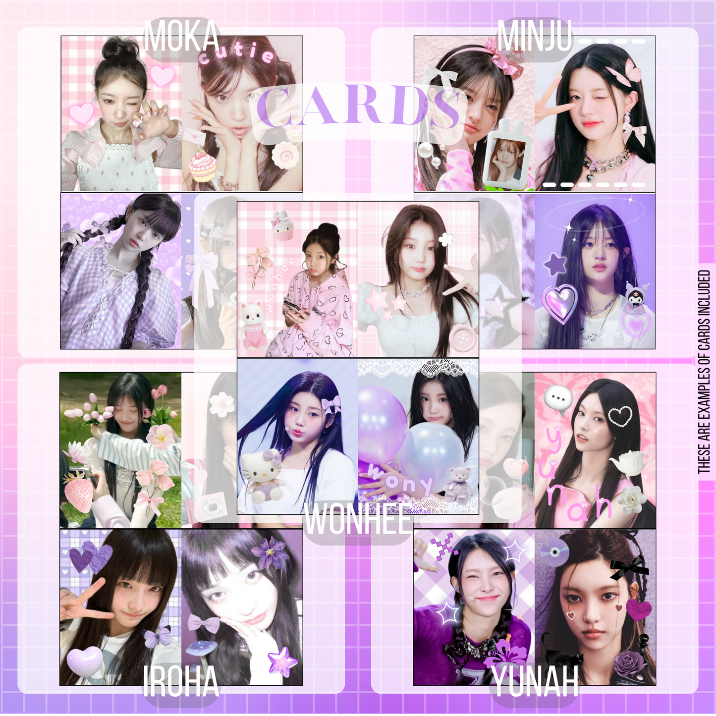 Fanmade Kpop Member Obsession Collection | Bias Packs IL01