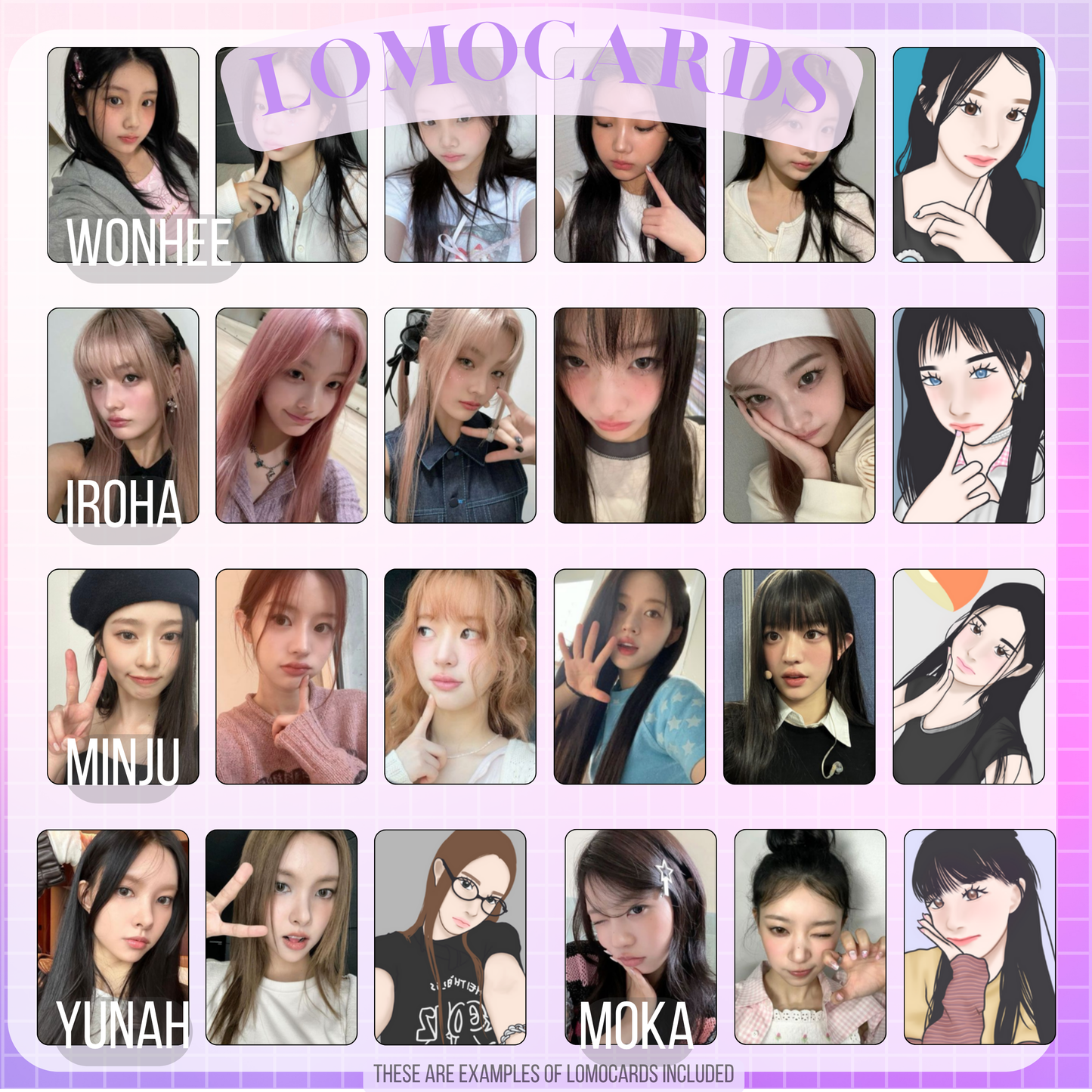 Fanmade Kpop Member Obsession Collection | Bias Packs IL01