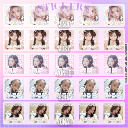 ILLIT Inspired Member Obsession Collection | Bias Pack IL01