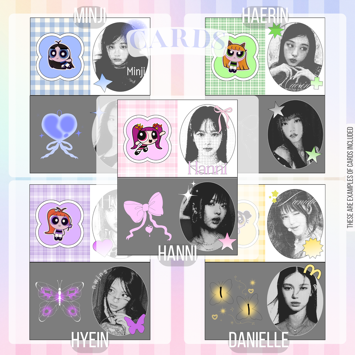 Fanmade Kpop Member Obsession Collection | Bias Packs NJ01