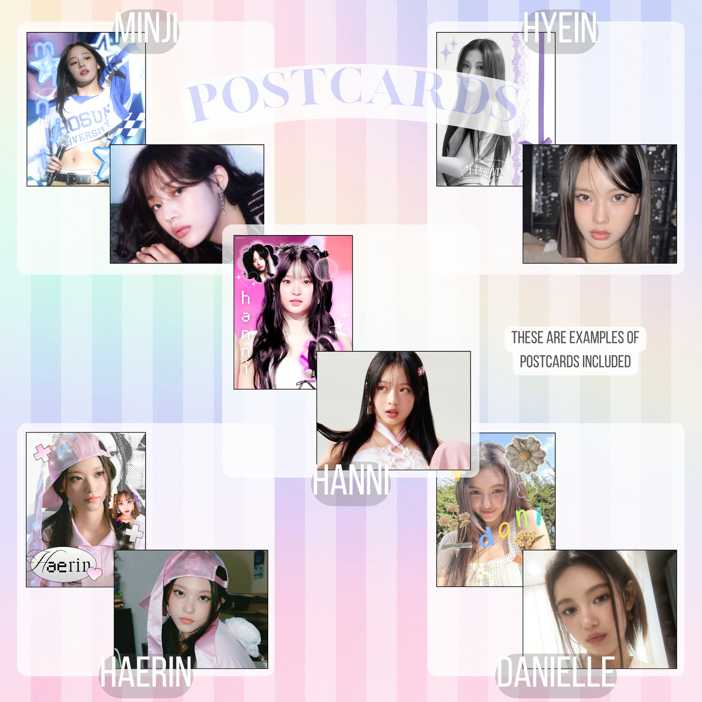 Fanmade Kpop Member Obsession Collection | Bias Packs NJ01