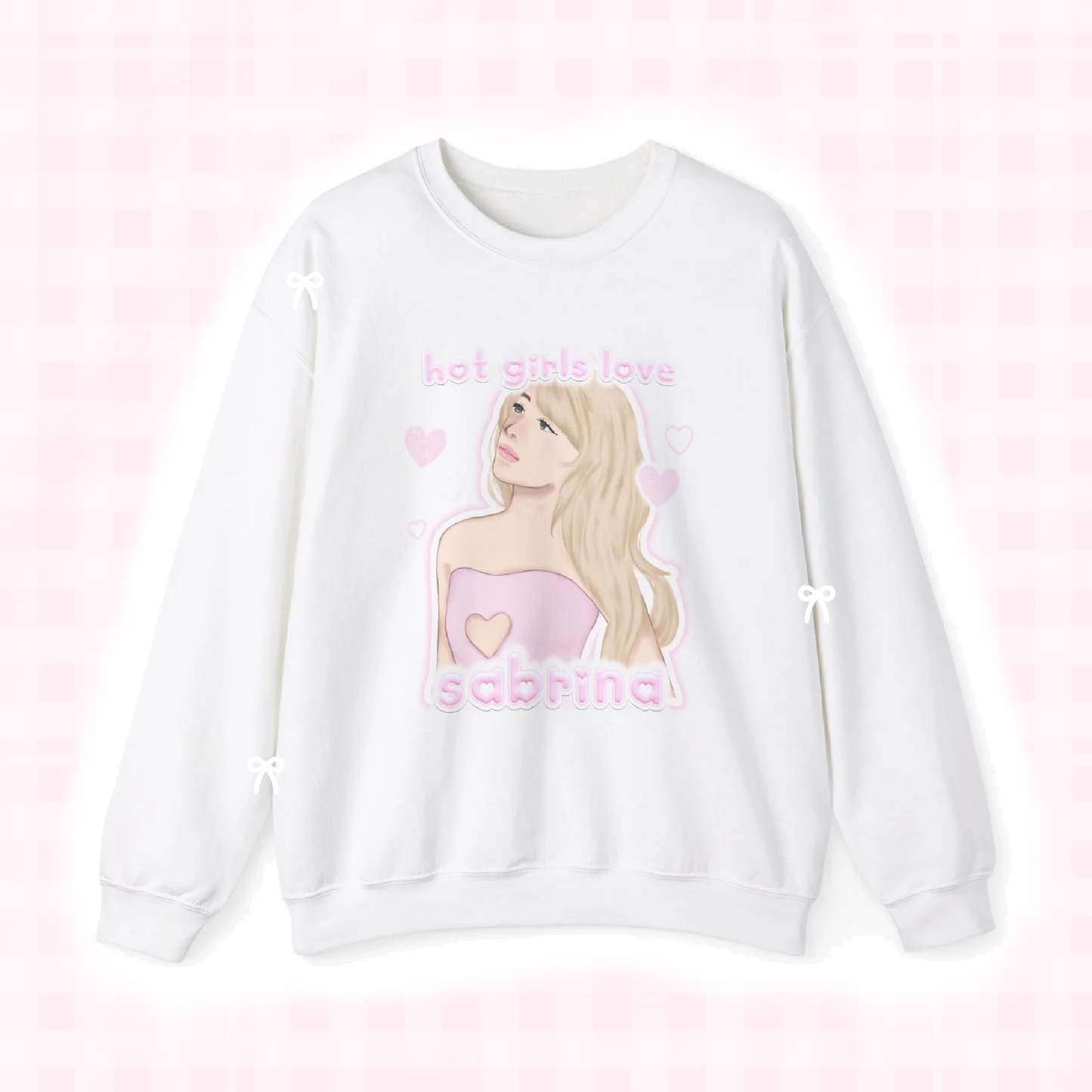 Sabrina Carpenter Premium Crewneck Sweater | Hot Girls