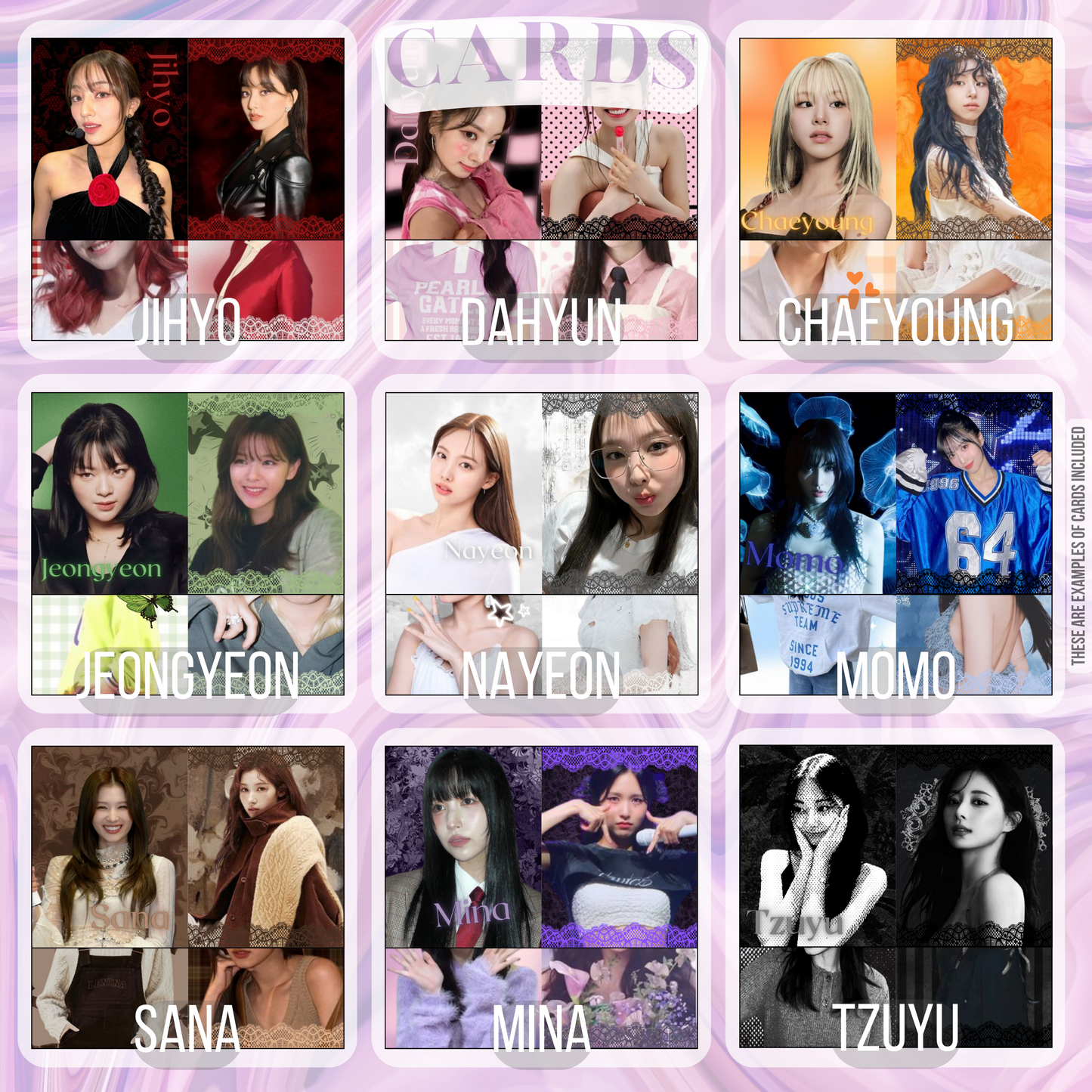 Fanmade Kpop Member Obsession Collection | Bias Packs TW01