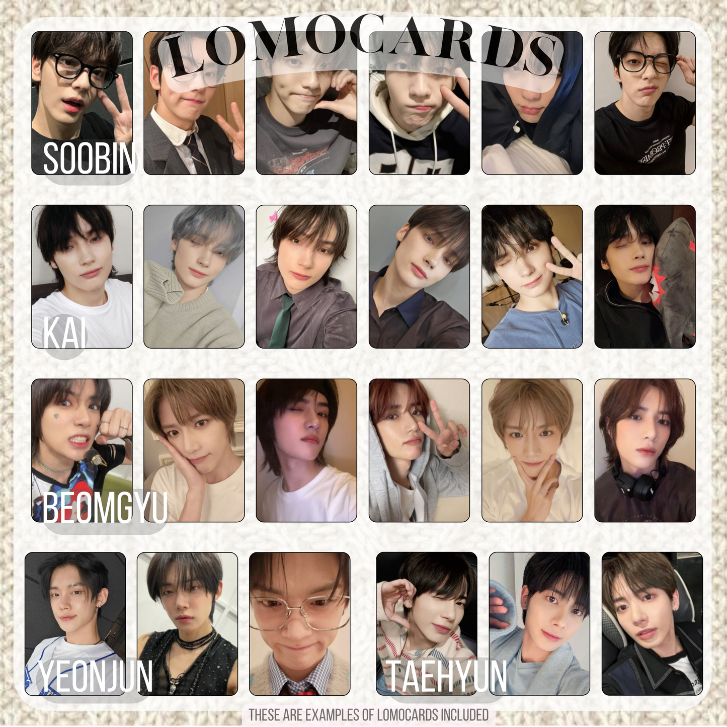 Fanmade Kpop Member Obsession Collection | Bias Packs TX01