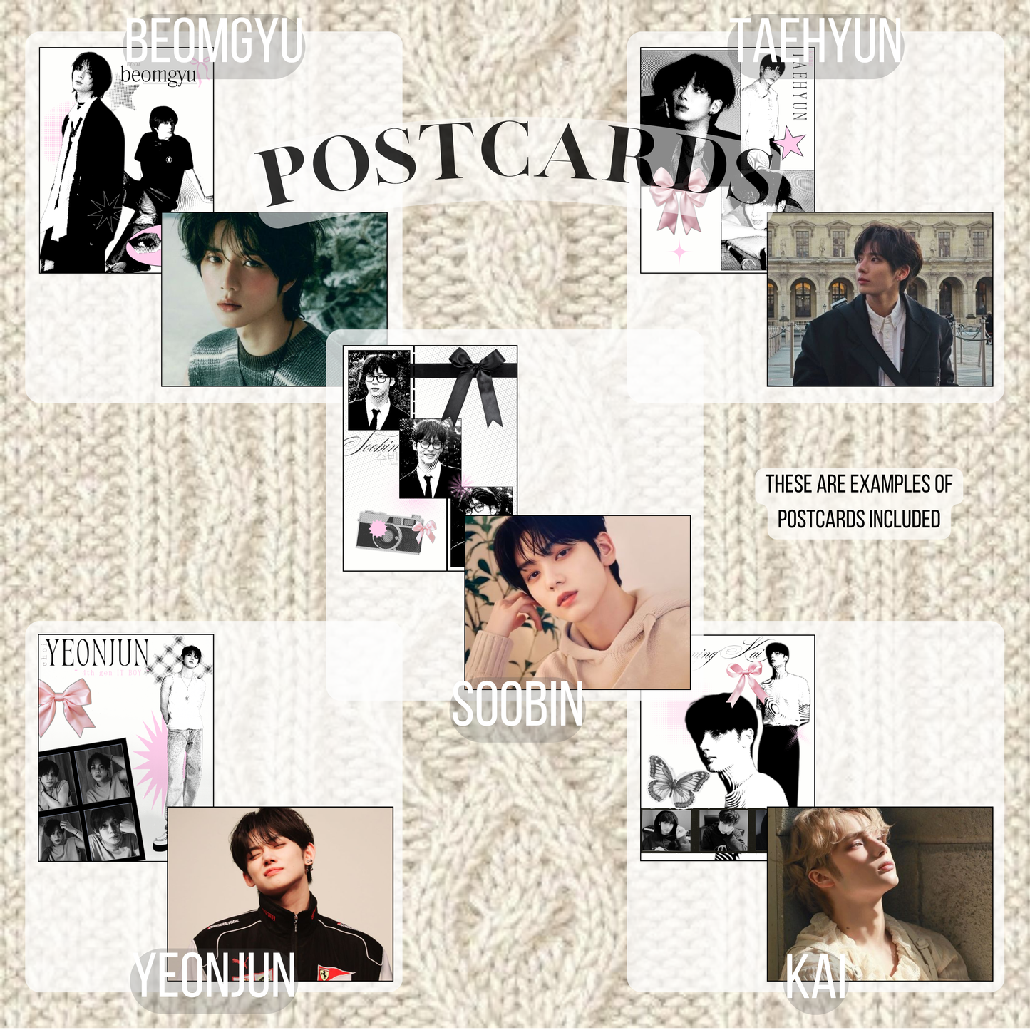 Fanmade Kpop Member Obsession Collection | Bias Packs TX01