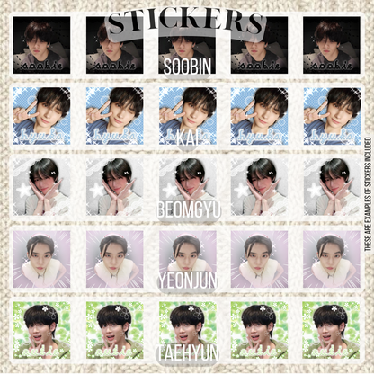 Fanmade Kpop Member Obsession Collection | Bias Packs TX01